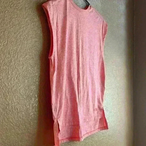 The North Face Women's Dawndream Muscle Tee Retro Orange Heather Size Large EUC - Picture 3 of 10